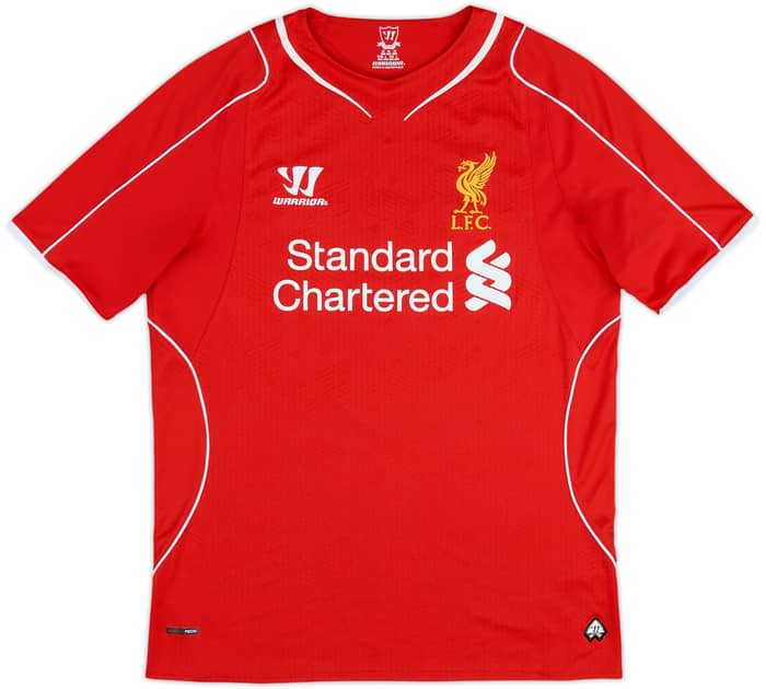 2014-15 Liverpool Home Shirt Gerrard #8 - 6/10 - (M)