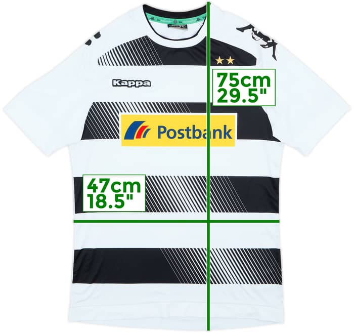 2016-17 Borussia Monchengladbach Home Shirt - 5/10 - (M)