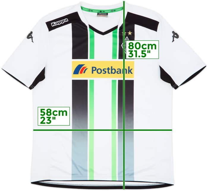 2014-15 Borussia Monchengladbach Home Shirt - 8/10 - (XXL)