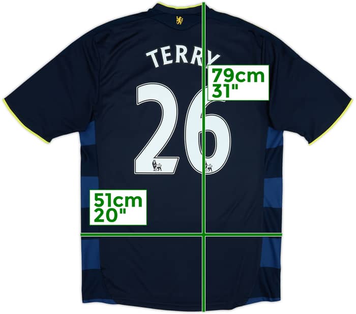 2009-10 Chelsea Away Shirt Terry #26 - 8/10 - (M)