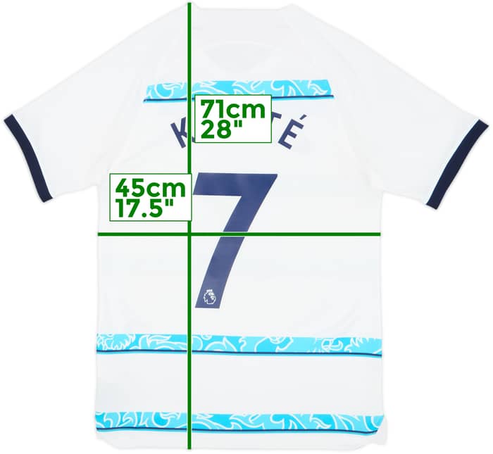 2022-23 Chelsea Away Shirt Kante #7 - 6/10 - (S)