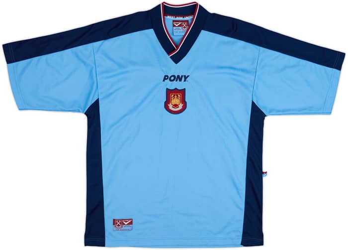 1997-98 West Ham Away Shirt Margas #30 - 8/10 - (L)