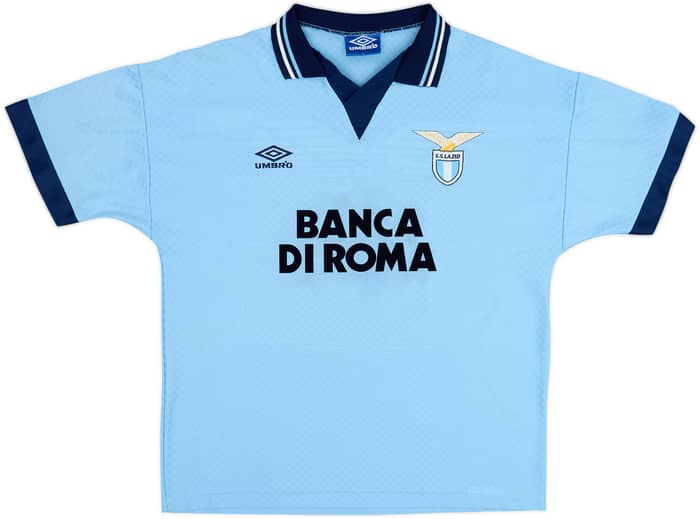 1995-96 Lazio Home Shirt Nesta #13 - 9/10 - (L)