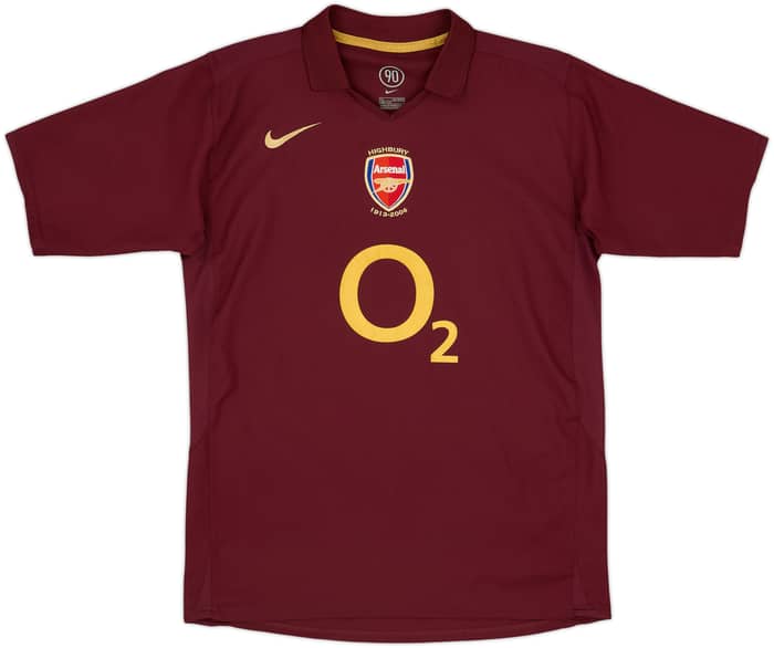 2005-06 Arsenal Home Shirt Henry #14 - 9/10 - (15-16 Years)