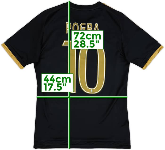 2015-16 Juventus Third Shirt Pogba #10 - 10/10 - (S)