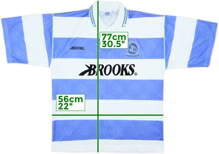 1991-92 QPR Home Shirt - 8/10 - (L)