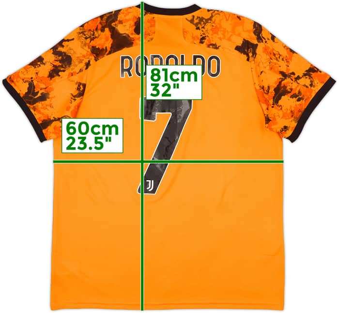 2020-21 Juventus Third Shirt Ronaldo #7 - 8/10 - (XL)