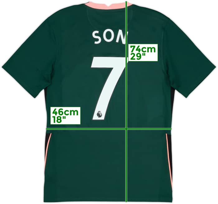 2020-21 Tottenham Camiseta Visitante Son #7 - 8/10 - (S)