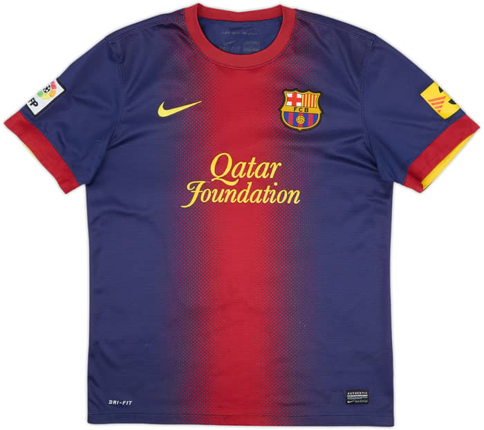 2012-13 Barcelona Camiseta Local - 5/10 - (M)