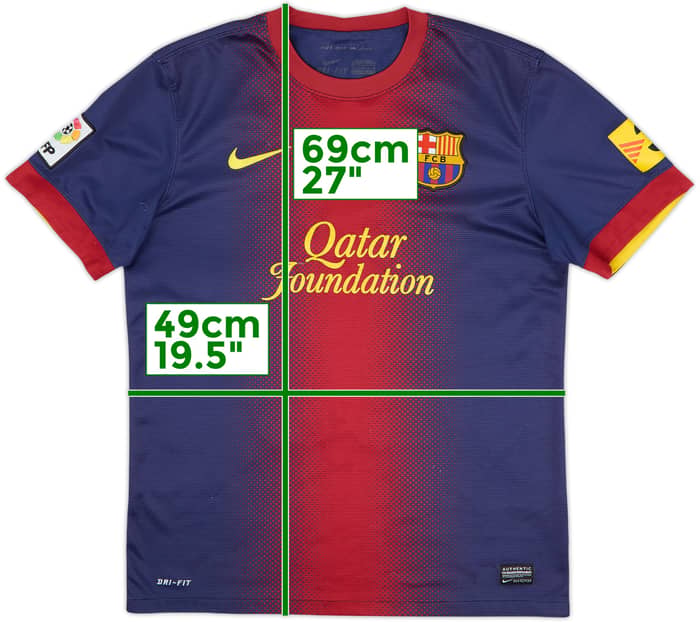 2012-13 Barcelona Camiseta Local - 5/10 - (M)