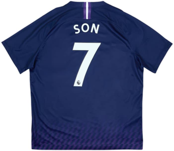 2019-20 Tottenham Away Shirt Son #7 - 10/10 - (XL)