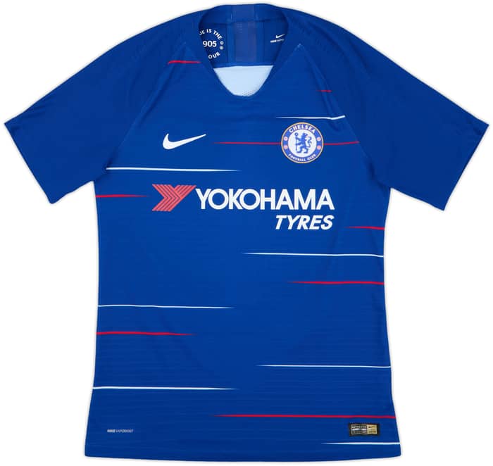 2018-19 Chelsea Authentic Home Shirt Hazard #10 - 7/10 - (S)