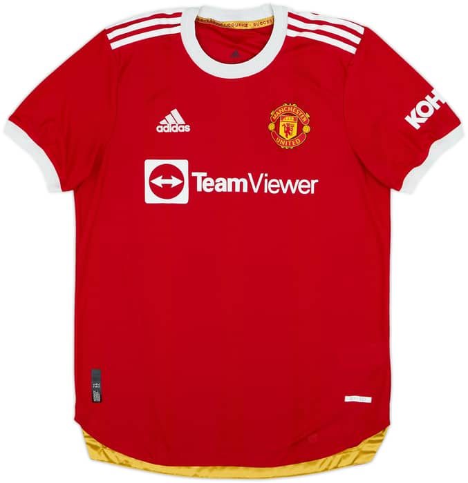 Camiseta auténtica de local del Manchester United 2021-22 Ronaldo #7 - 5/10 - (L)