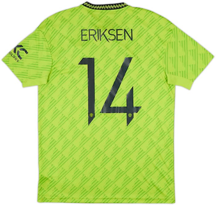 2022-23 Manchester United Third Shirt Eriksen #14 - 10/10 - (L)