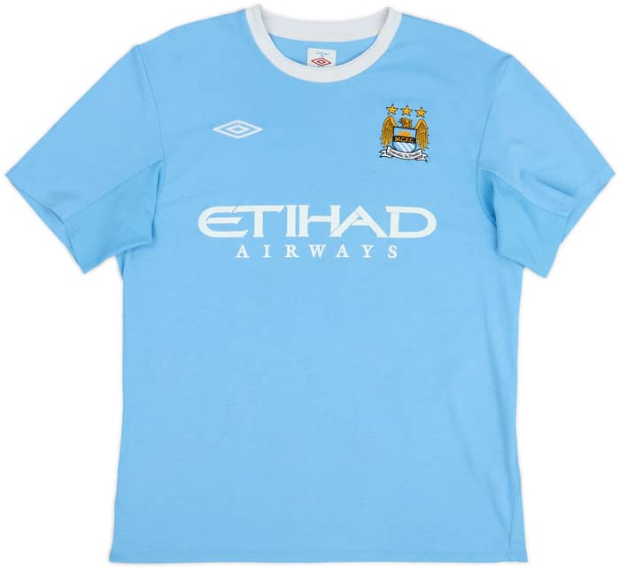 2009-10 Manchester City Home Shirt Wright-Phillips #8 - 8/10 - (L)