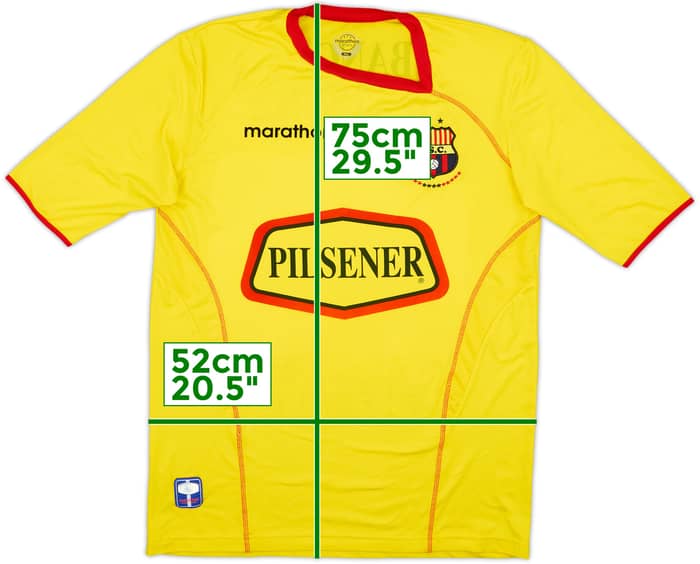 2007 Barcelona SC Home Shirt - 9/10 - (XL)