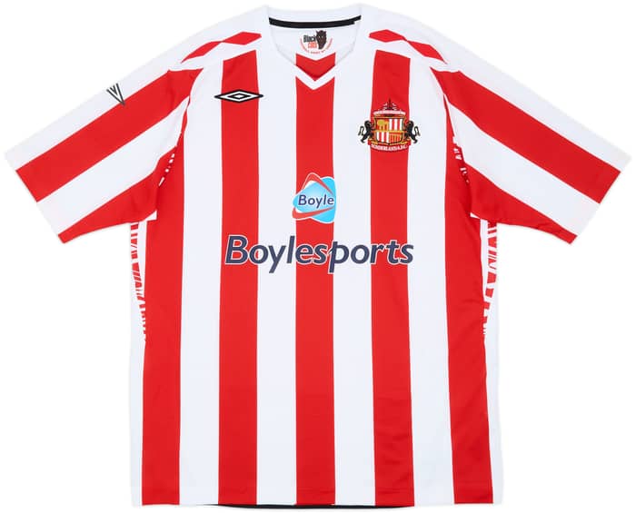 2007-08 Sunderland Home Shirt Yorke #19 - 5/10 - (XL)