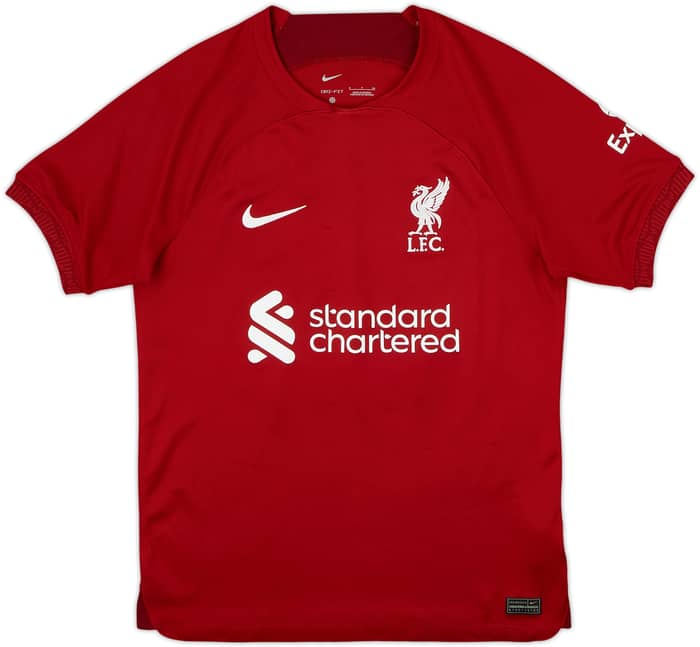 2022-23 Liverpool Home Shirt Luis Diaz #23 - 6/10 - (S)