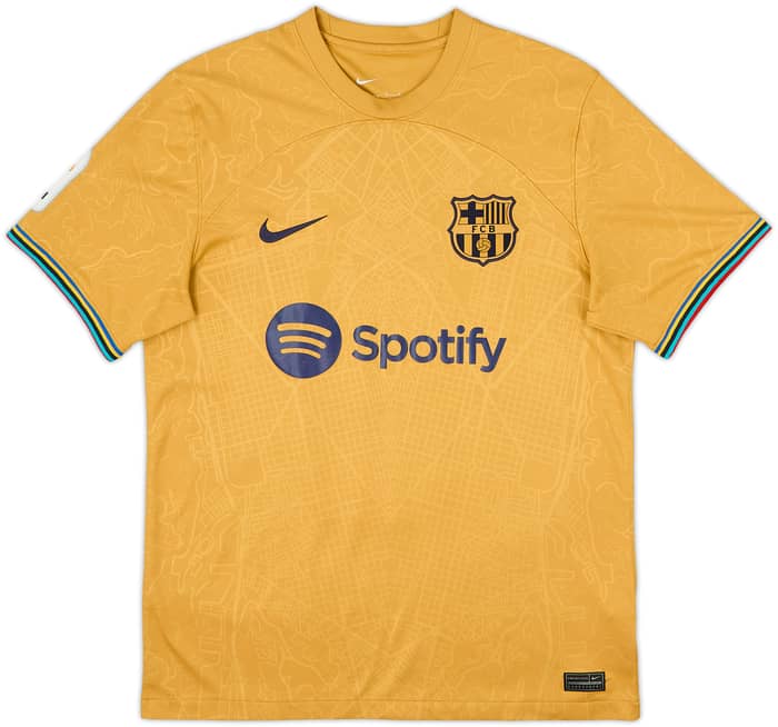 2022-23 Barcelona Away Shirt Pedri #8 - 6/10 - (M)