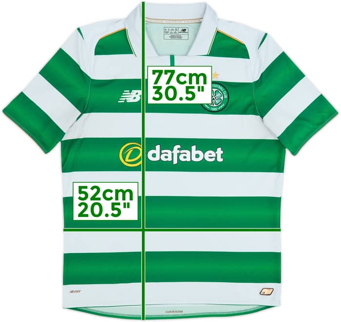 2016-17 Celtic Home Shirt - 5/10 - (L)