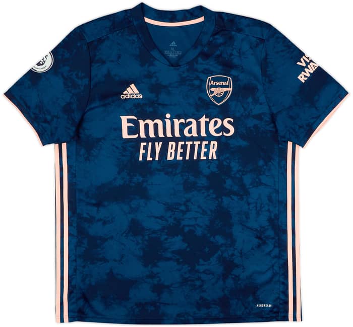 2020-21 Arsenal Third Shirt Aubameyang #14 - 8/10 - (XL)