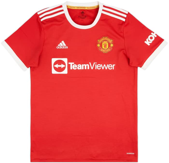 2021-22 Manchester United Home Shirt Ronaldo #7 - 5/10 - (M)