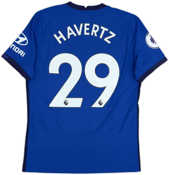 2020-21 Chelsea Authentic Home Shirt Havertz #29 - 8/10 - (M)