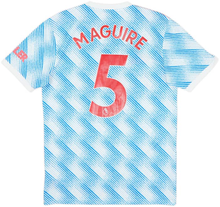 2021-22 Manchester United Away Shirt Maguire #5 - 6/10 - (S)