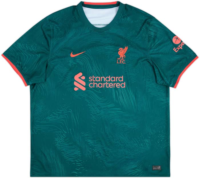 2022-23 Liverpool Third Shirt Virgil #4 - 8/10 - (XXL)