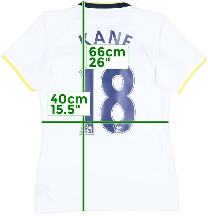 2014-15 Tottenham Home Shirt Kane #18 - 8/10 - (S)
