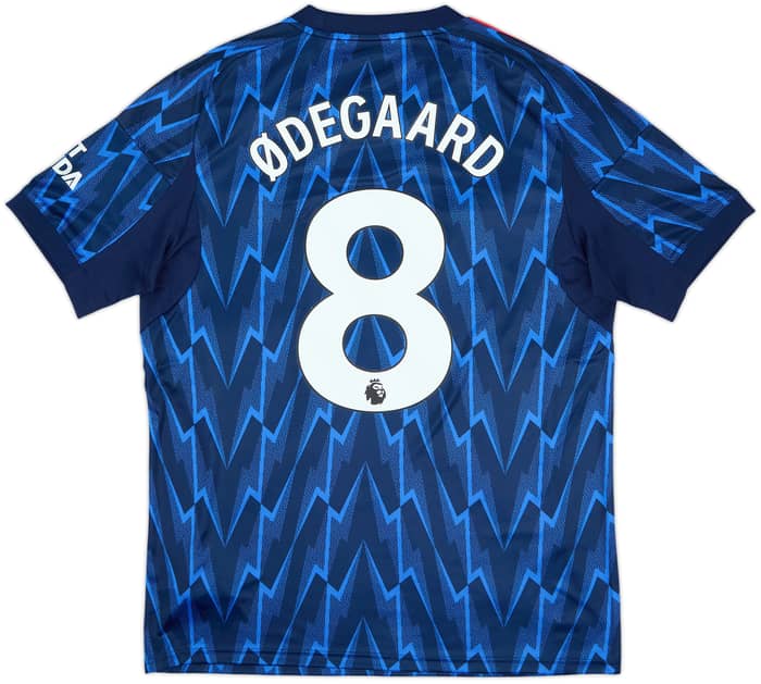 2025-26 Arsenal Away Shirt Odegaard #8 - 10/10 - (L)