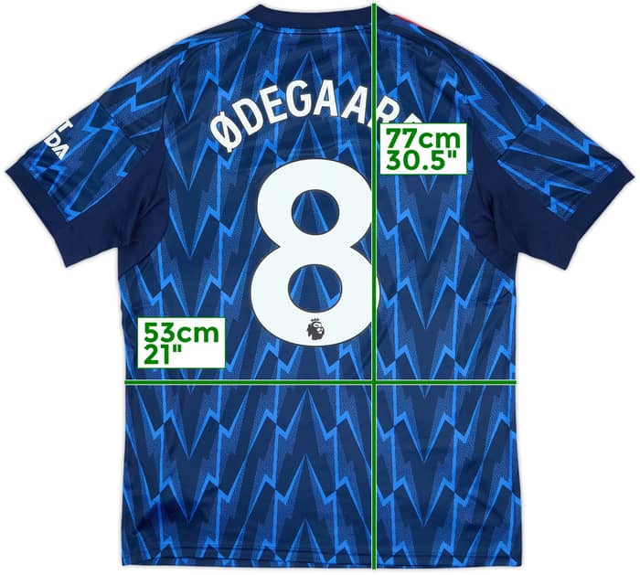2025-26 Arsenal Away Shirt Odegaard #8 - 10/10 - (L)