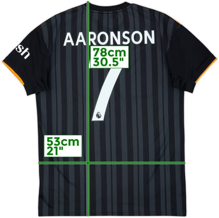2022-23 Leeds Third Shirt Aaronson #7 - 8/10 - (M)