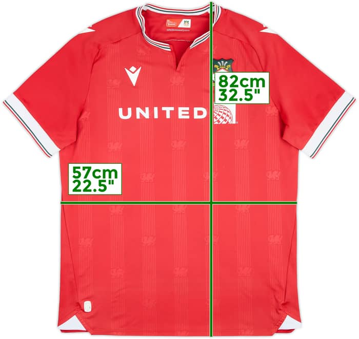 2023-24 Wrexham Home Shirt - 6/10 - (3XL)