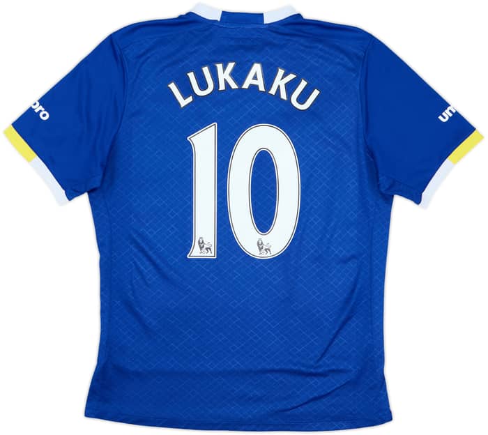 2016-17 Everton Home Shirt Lukaku #10 - 8/10 - (M)