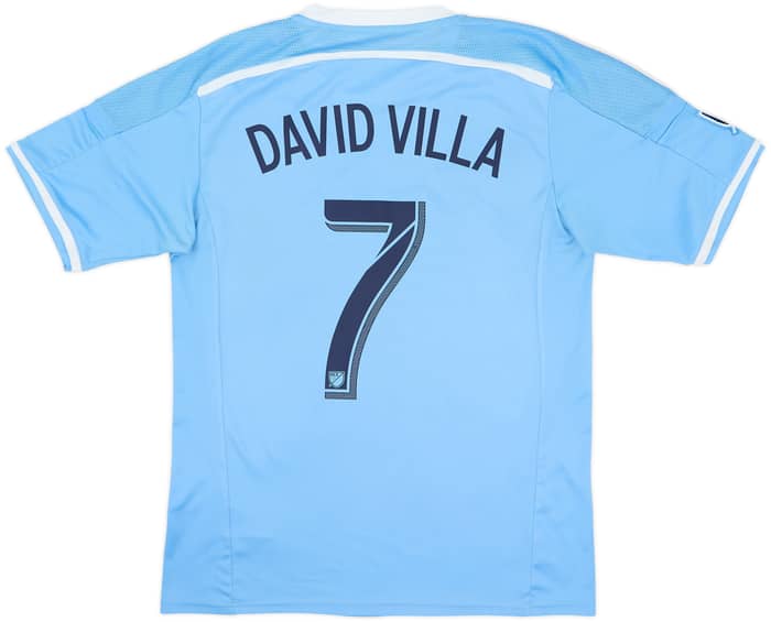 2015-16 New York City FC Home Shirt David Villa #7 - 8/10 - (M)