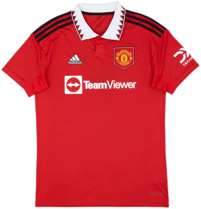2022-23 Manchester United Home Shirt Ronaldo #7 - 5/10 - (M)