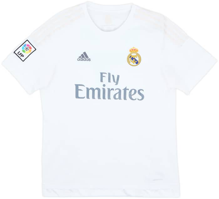 2015-16 Real Madrid Home Shirt Ronaldo #7 - 6/10 - (L)