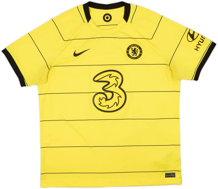 2021-22 Chelsea Away Shirt T.Silva #6 - 8/10 - (XL)