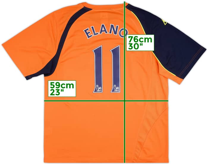 2008-09 Manchester City Third Shirt Elano #11 - 6/10 - (XL)