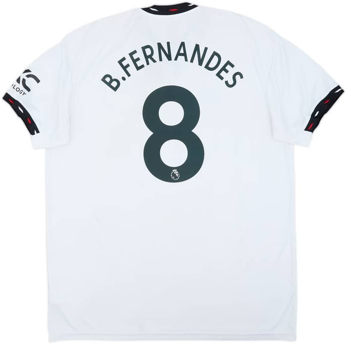 2022-23 Manchester United Away Shirt B.Fernandes #8 - 5/10 - (XL)