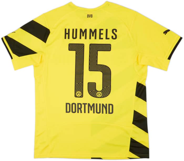 2014-15 Borussia Dortmund Home Shirt Hummels #15 - 10/10 - (M)