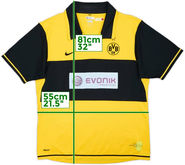 2007-08 Borussia Dortmund Home Shirt - 6/10 - (L)