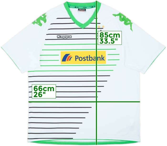 2013-14 Borussia Monchengladbach Home Shirt - 6/10 - (3XL)