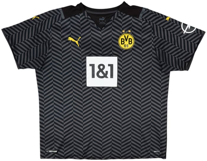 2021-22 Borussia Dortmund Away Shirt Bellingham #22 - 7/10 - (XL)
