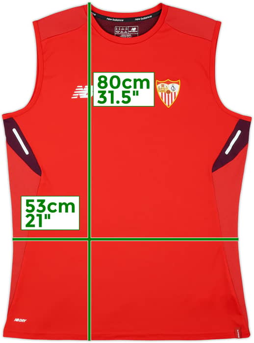 2015-17 Sevilla New Balance Training Vest - 10/10 - (XL)