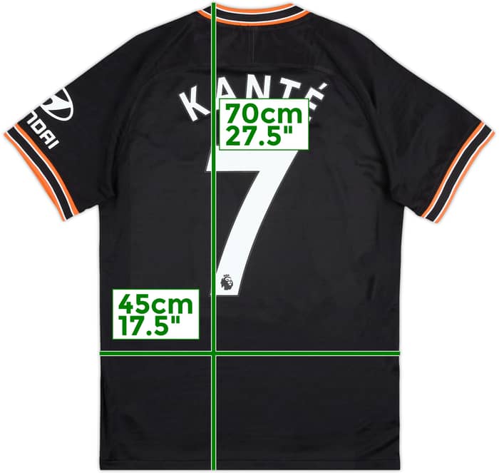 2019-20 Chelsea Third Shirt Kante #7 - 8/10 - (S)