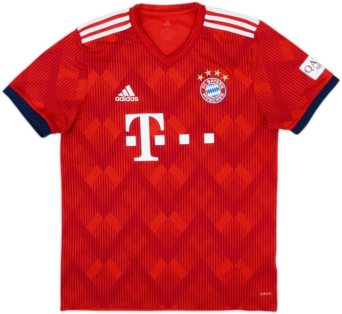 2018-19 Bayern Munich Home Shirt Lewandowski #9 - 6/10 - (M)