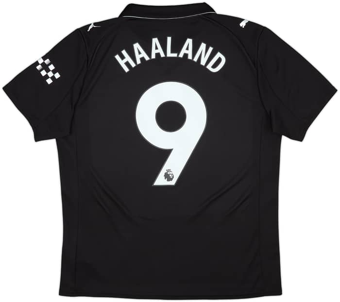 2025-26 Manchester City Away Shirt Haaland #9 - 10/10 - (L)