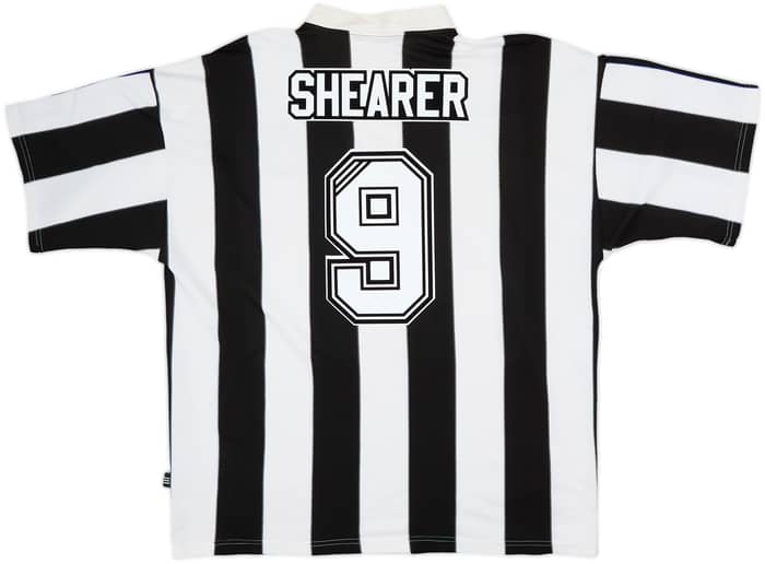 1995-97 Newcastle Home Shirt Shearer #9 - 6/10 - (XXL)